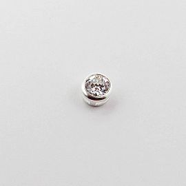 DIJE SUSANO CUBIC 5MM /PLATA